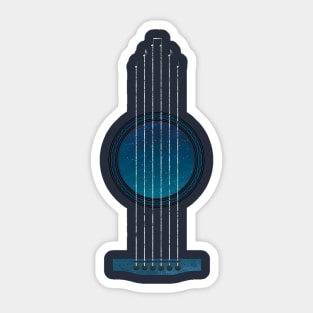 Space Music Sticker